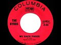 1967 HITS ARCHIVE: My Back Pages - Byrds (mono 45)