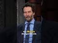 Keanu Reeves On How The Matrix Changed His Life Keanureeves