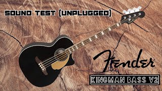 Video thumbnail for Fender Kingman bass V2 - Sound Test (unplugged) by Davide Panetta