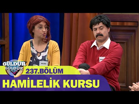 Couple Who Can't Get Along - Pregnancy Course | Güldür Güldür Show Episode 237
