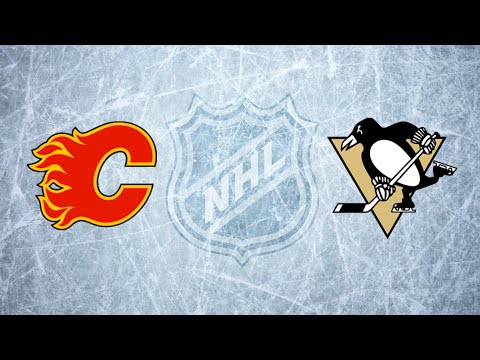 NHL Calgary Flames vs Pittsburgh Penguins / Oct.28, 2021/Goals only