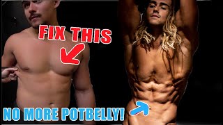 Fix the Pectus Potbelly &amp; Ribflare