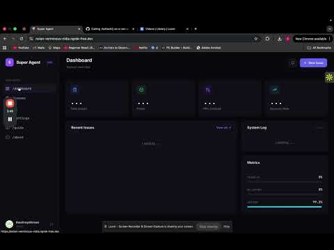 Walk-through of Super agent
