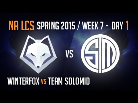 Winterfox vs TSM Highlights - Week 7 NA LCS S5 Spring 2015 - WFX vs TSM W7D1 G3