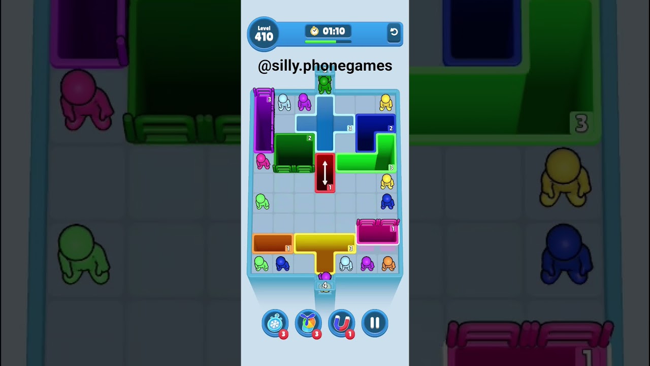 Drop Away Level 410 Walkthrough Solution