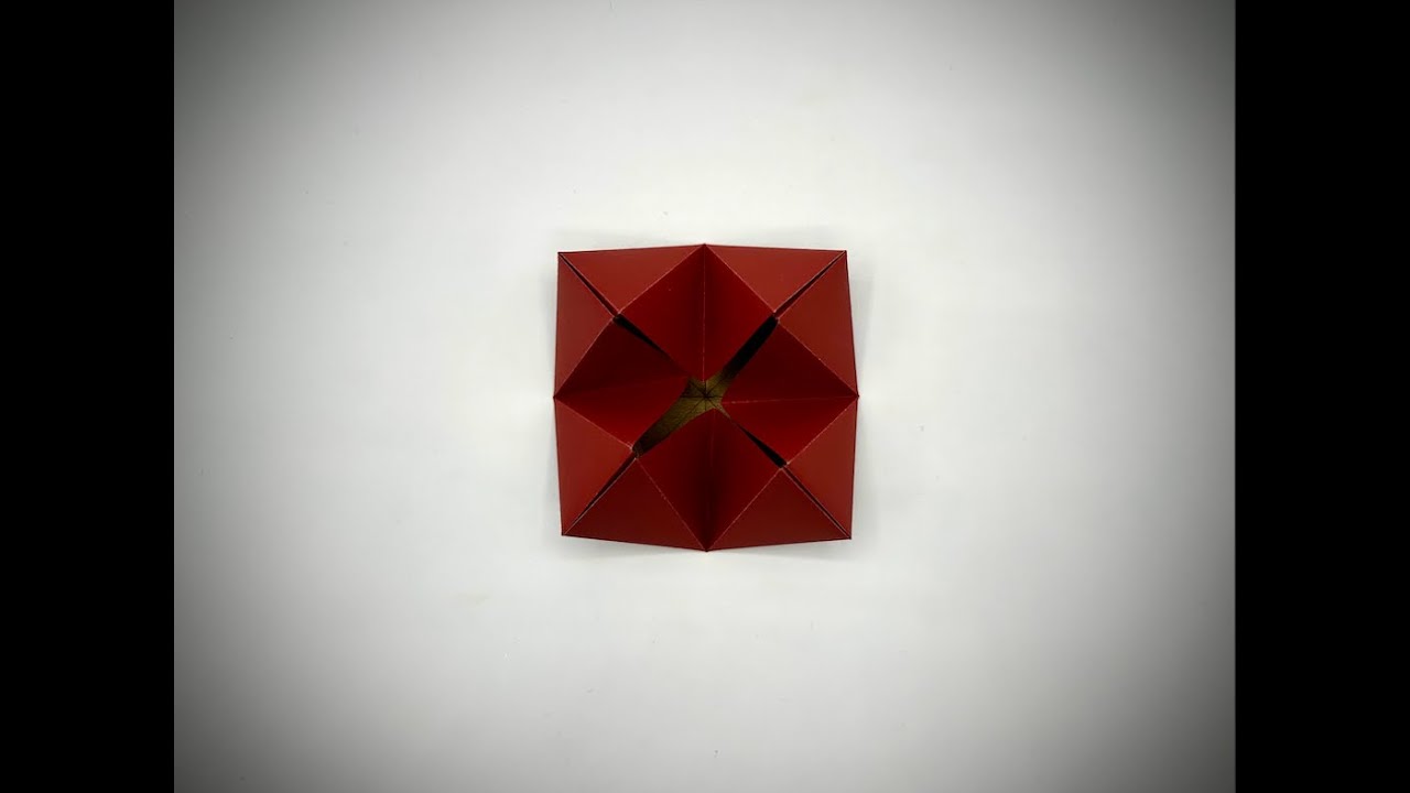 Origami Transforming Flexagon Designed by Jeremy Shafer