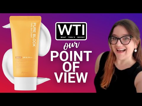 A'PIEU Pure Block Daily Sunscreen Cream - WTI product video review