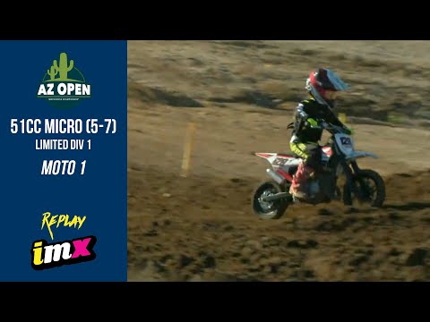 51cc Micro (5-7) Limited Div1 Moto 1 | AZ Open 2025