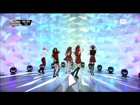 130725 F(x) - Rum Pum Pum Pum @ M!Countdown Comeback stage ( Kshowtime.net )