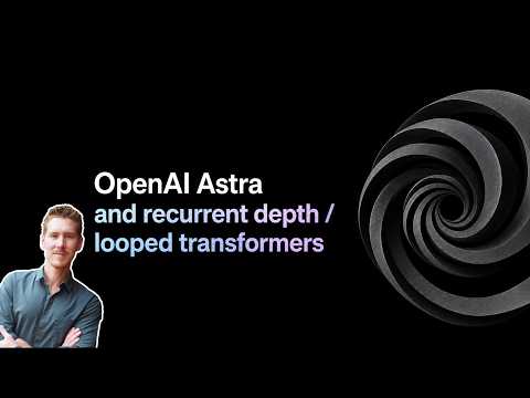 Sebastian Raschka — OpenAI Astra and Recurrent Depth / Looped Transformers (video, September 2026): the author's own walkthrough of his technical note — what recurrent depth is, how Nanbeige 4.2 reuses its 22-layer stack, and the Mixture-of-Recursions routing lineage behind token-level compute. Watch at youtube.com/watch?v=KT4n-z_4QJU