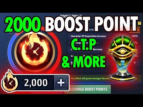 2000 Boost Points Give Me C.T.P And More - MARVEL Future Fight