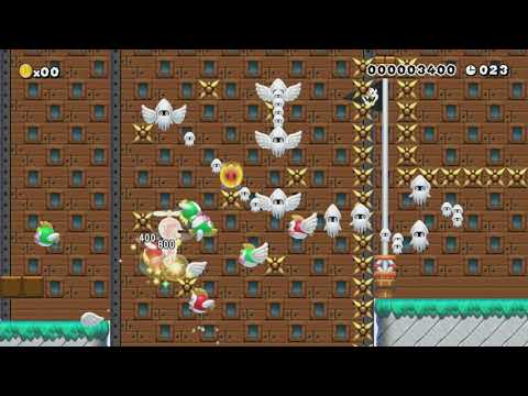 Spiky Hole 25 by Rawrrr! - SUPER MARIO MAKER - NO COMMENTARY 1bi