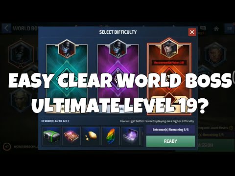 Easy Clear LEVEL 19 WB Ultimate Proxima Midnight? x2 | Marvel Future Fight