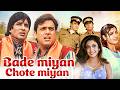Bade Miyan Chote Miyan 1998 4K Superhit Movie Amitabh Bachchan Govinda Raveena Tandon Ramya K