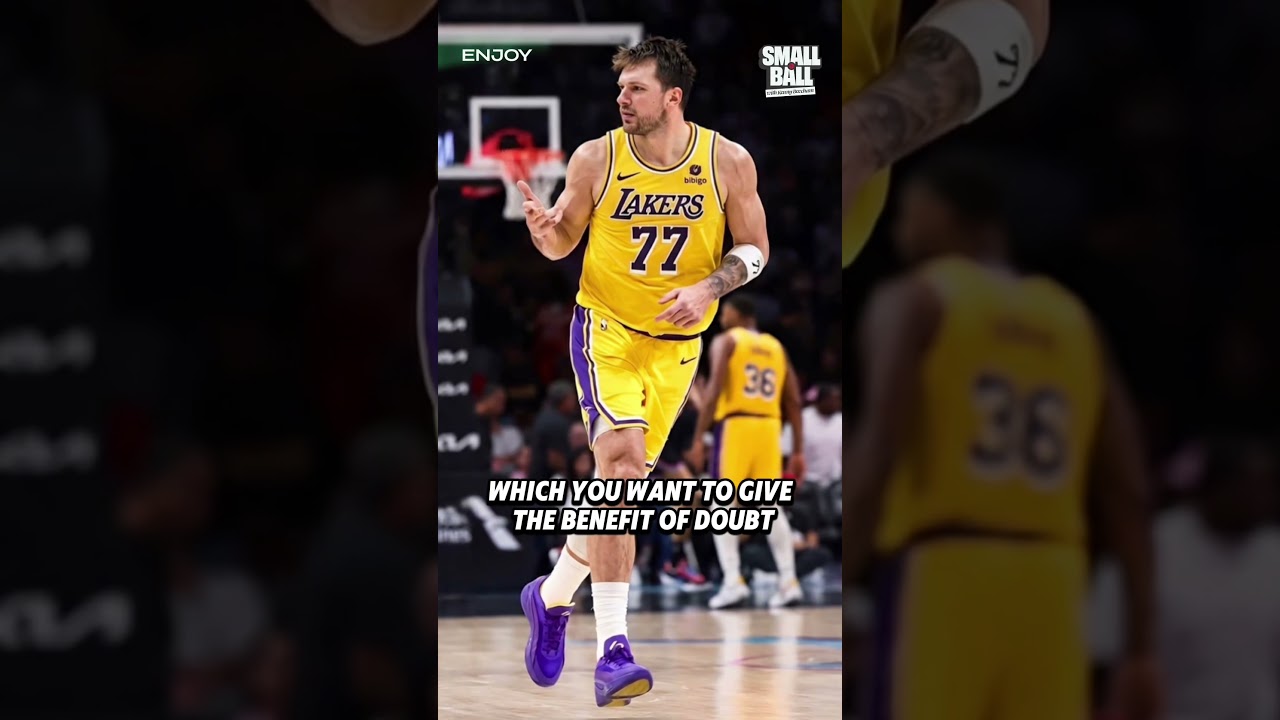 Are Luka and the Lakers actually contenders? 👀 #nba #smallball #shorts