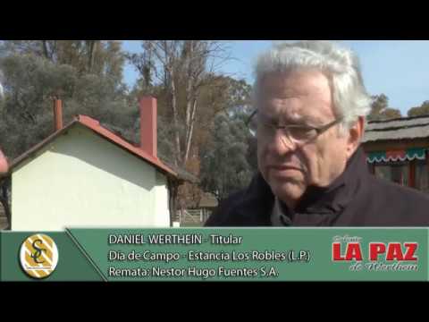 17-08-18 Nota Daniel Werthein - Titular - Cabaña La Paz de Werthein - La Gloria