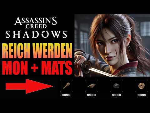 🎯 Assassin’s Creed Shadows: Get rich quick – How to always get enough money and materials 💰