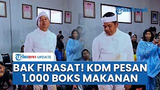 Bak Firasat, KDM Pesan 1.000 Boks Makanan sebelum Longsor di Cisarua, Langsung Dibagi ke Korban