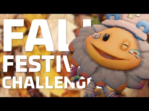 Completing the Sunflower Fall Festival Challenges in Battle for Neighborville! HEAL ASSISTS??!