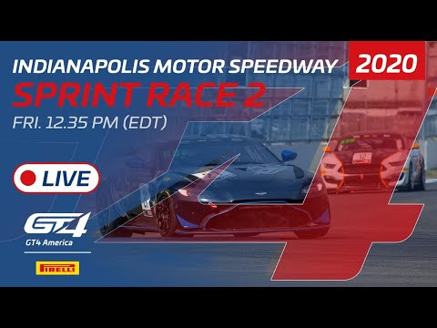 2020年 ブランパンGTワールドチャレンジ・アメリカ（インディアナポリス）GT4 レース1ライブ配信動画