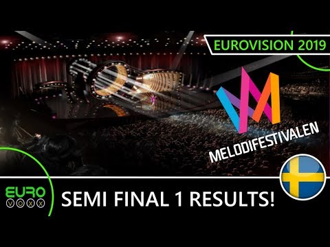MELODIFESTIVALEN SHOW 1 RESULTS! (LIVE REACTION) Sweden Eurovision 2019