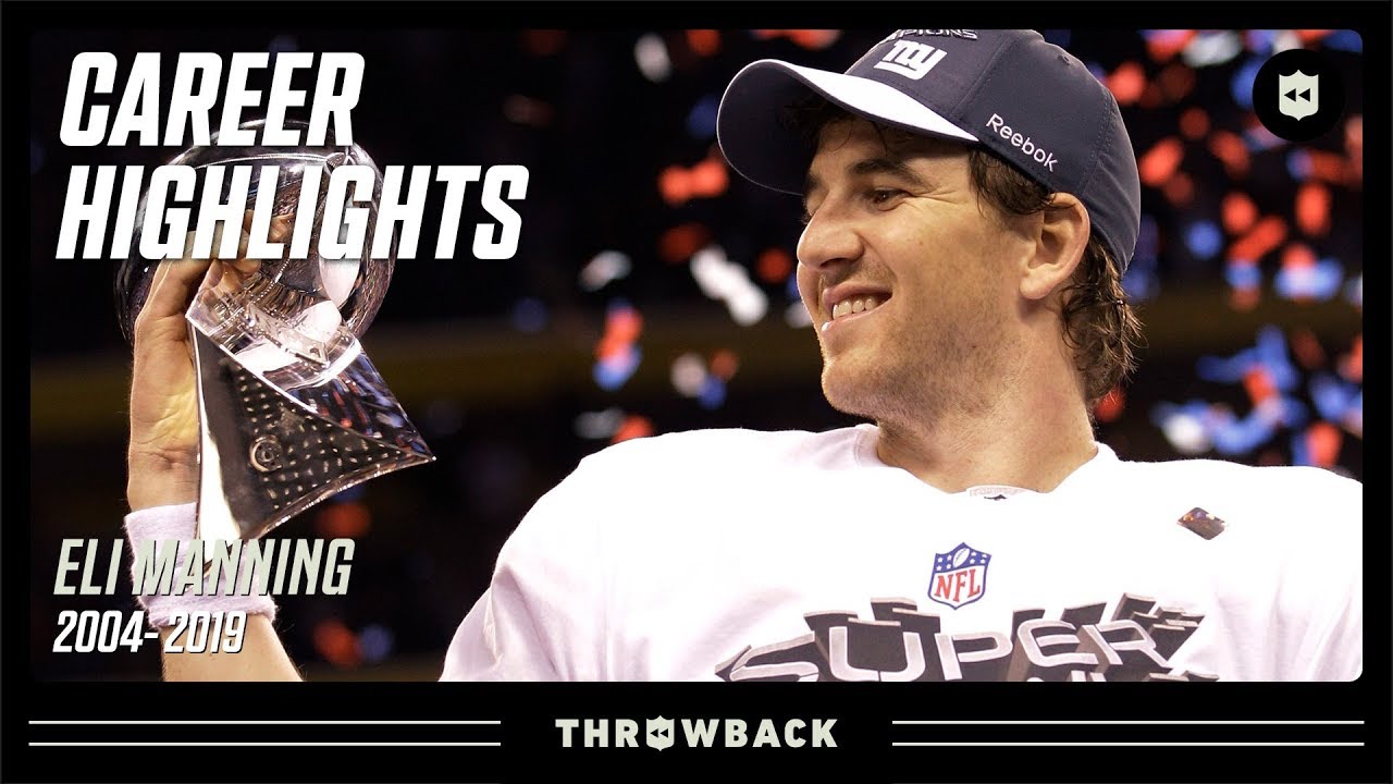 Eli "Eazy E" Manning's CLUTCH Career Highlights! | NFL Legends