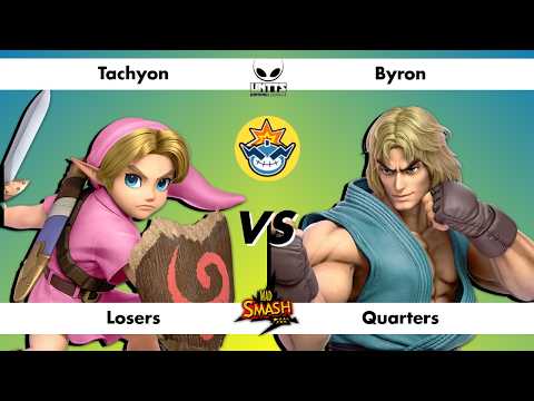 Tachyon (Young Link) vs Byron (Ken) | Losers Quarters | HURRY UP!! #14