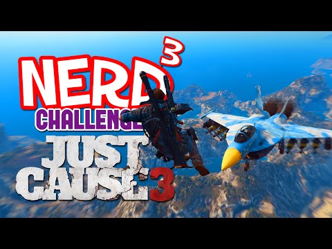Nerd³ Challenges... Just Cause 3 – Plane Juggling!
