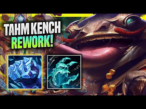 KOREAN CHALLENGER NEW TAHM KENCH REWORK MID GAMEPLAY! - Challenger Plays Tahm Kench Mid vs Teemo!