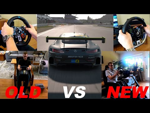 Attacking the Nurburgring GP Track in My New Sim Racing Rig! Worth Buying? (Fanatec CSL DD From G29)
