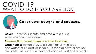 COVID-19 Awareness: Cover Your Coughs and Sneezes