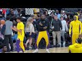 LeBron James Dances On Court At Game Against Wizards
