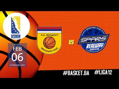 LIVE I KK Mladost vs OKK Spars Realway ◙ LIGA 12 KSBIH ◙ 20 KOLO ◙ 2019/2020
