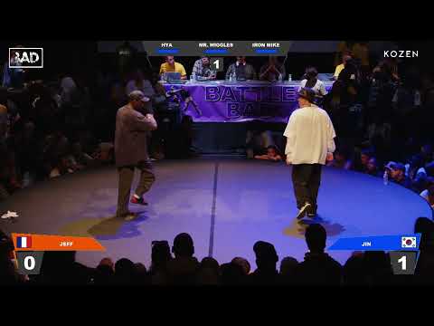 JEFF vs JIN - Battle BAD 2023 - POPPING Top 16