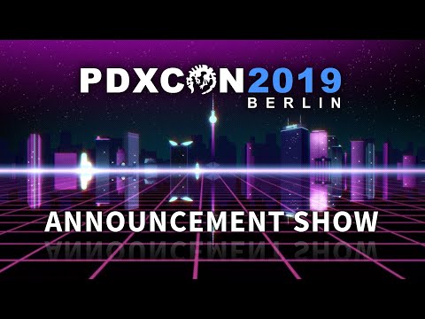 PDXCON2019 - Announcement Show