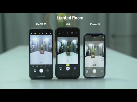 DOOGEE V20 5G vs Xiaomi Mi 10 vs iPhone 13 | Night Vision Camera Testing & Firstlook Video !!