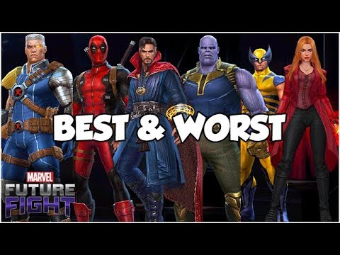 All Native Tier 2 Characters Ranked! 2018 List - Marvel Future Fight