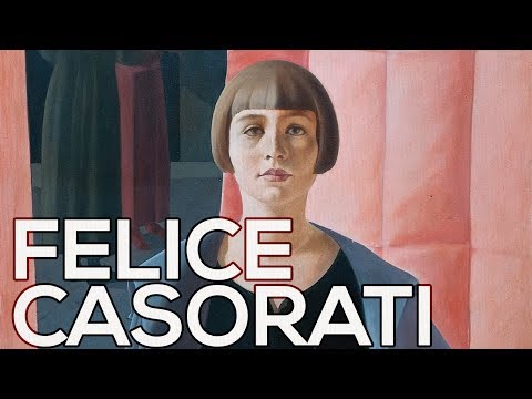 Felice Casorati: A collection of 81 works (HD)
