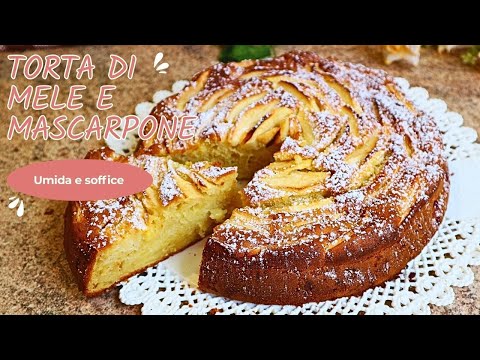 Torta di mele e mascarpone| Ricetta della nonna