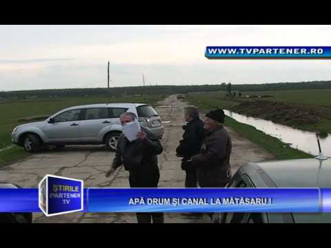 APĂ DRUM ŞI CANAL LA MĂTĂSARU !