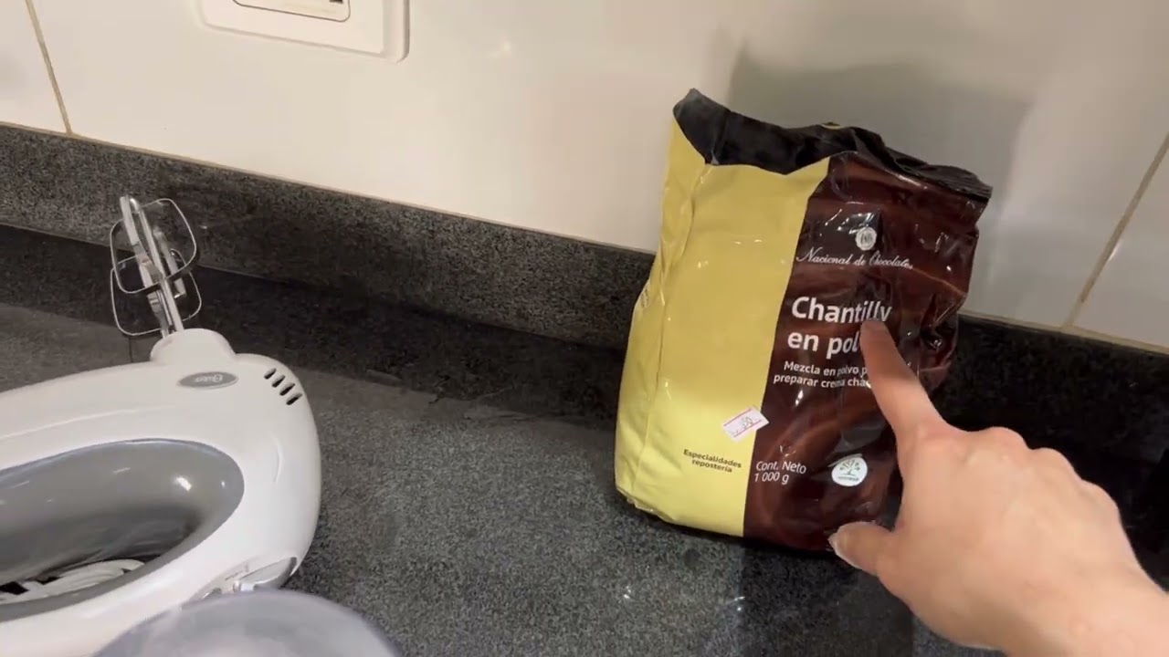 Watch Cómo preparar crema chantilly en polvo Now Cómo preparar crema chantilly en polvo