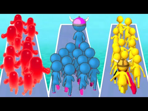 JOIN BLOB CLASH 3D vs CROWD BATTLE 3D vs JOIN CLASH 3D