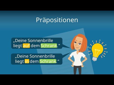 Präpositionen deutsch | Erklärung