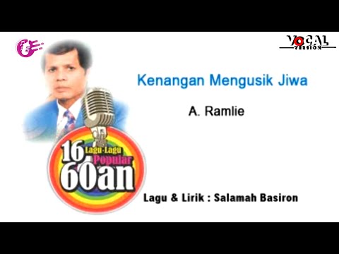 A. Ramlee - Kenangan Mengusik Jiwa (Official Music Video Karaoke) - Vocal Version