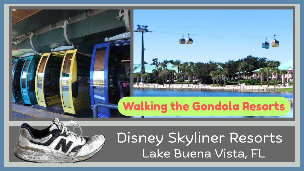 Disney Skyliner Resorts Walk with Ambient Sounds 4K Ultra-HD