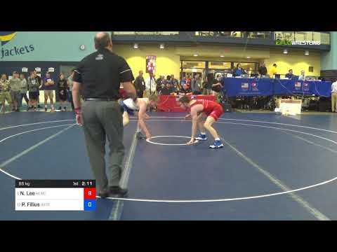 2018 FS WTT Challenge/UWW Juniors 65 Round Of 16 - Nick Lee (NLWC) Vs. Parker Filius (BRTC).mp4
