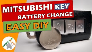 Mitsubishi Key Fob Battery Change - DIY - Quick / Easy / Cheap