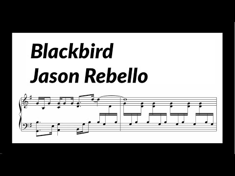 Blackbird - Jason Rebello (sheet music)