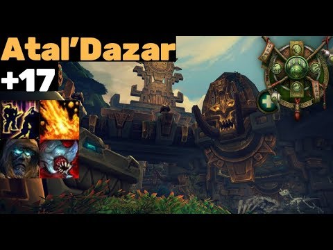 Atal'Dazar +17 Tyrannical, Zmunk Mistweaver PoV