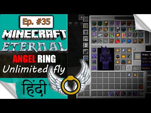 MC Eternal Modpack Ep.35 🔴Angel Ring-unlimited creative flight *MINECRAFT* java Hindi